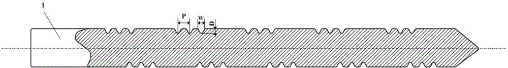 Medical puncture needle with spiral type microstructure and manufacturing method thereof