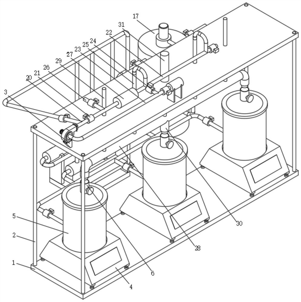 Semiconductor liquid medicine distribution system with bubble removing function