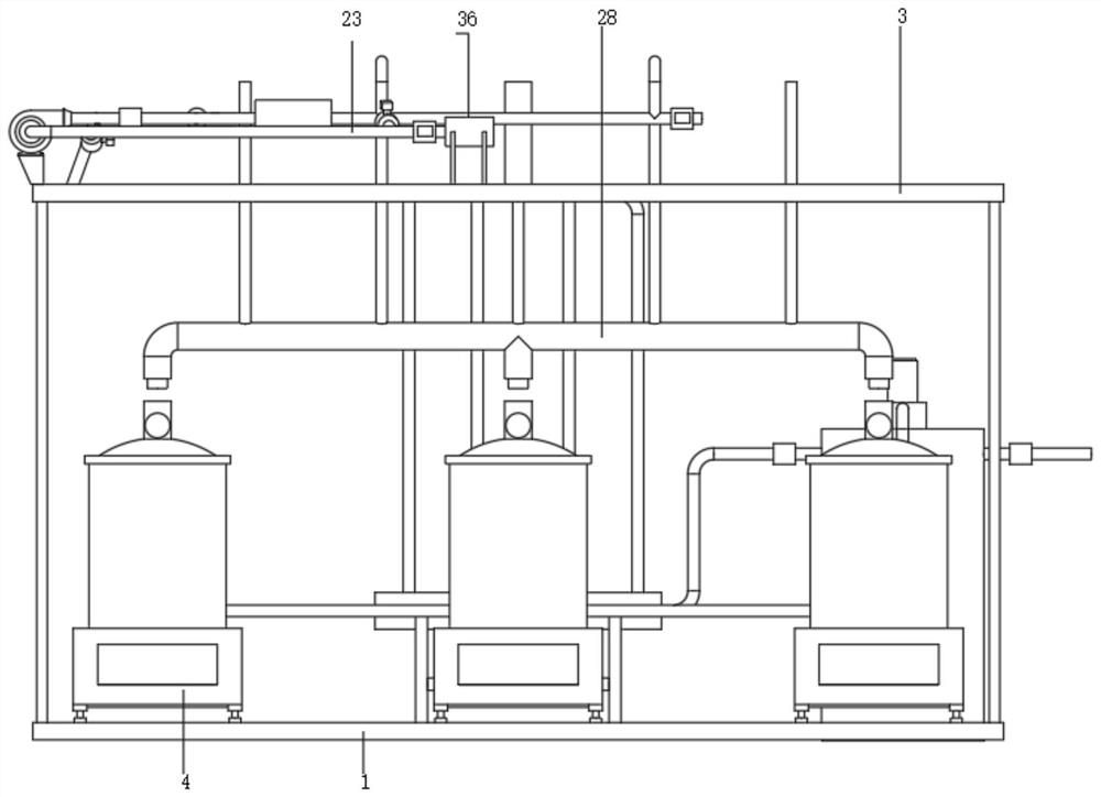 Semiconductor liquid medicine distribution system with bubble removing function