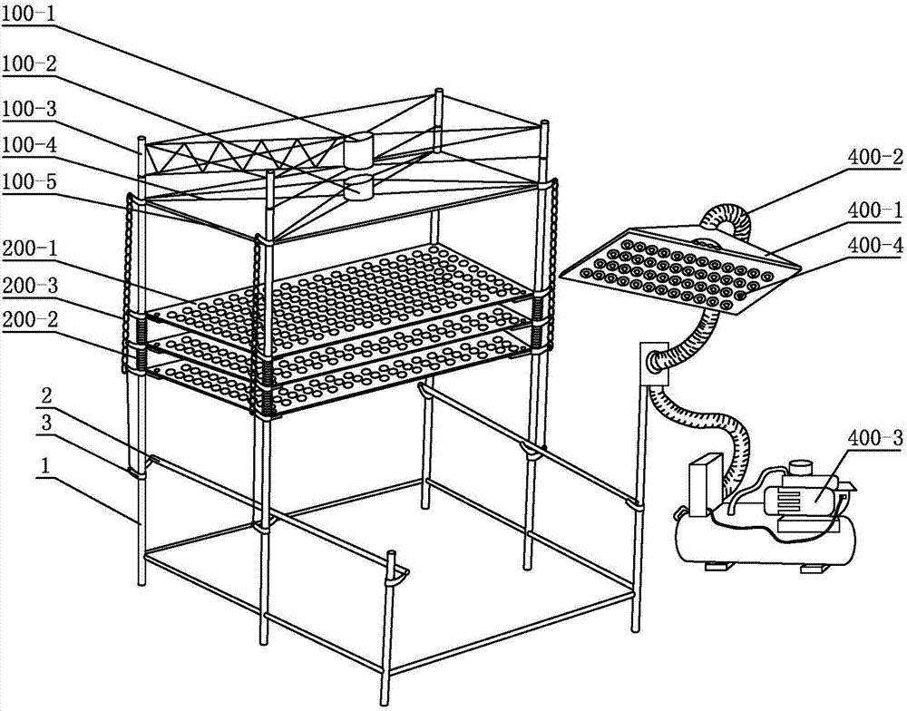 Automatic batch skewering machine