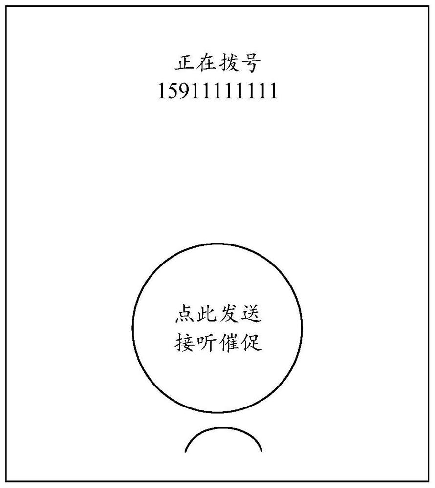 Telephone answering reminding method and device, equipment and storage medium