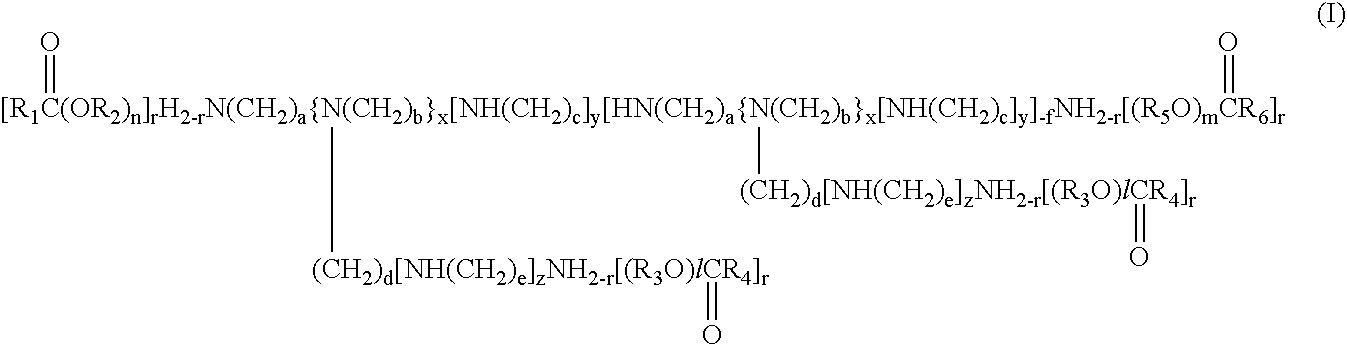 Biologically active formulation containing polyethyleneimine and its derivatives