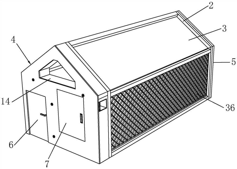 A shelter for disaster relief and its construction method