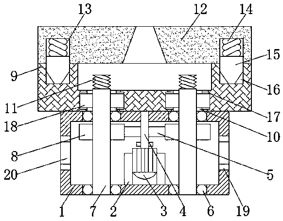 Die facilitating discharging