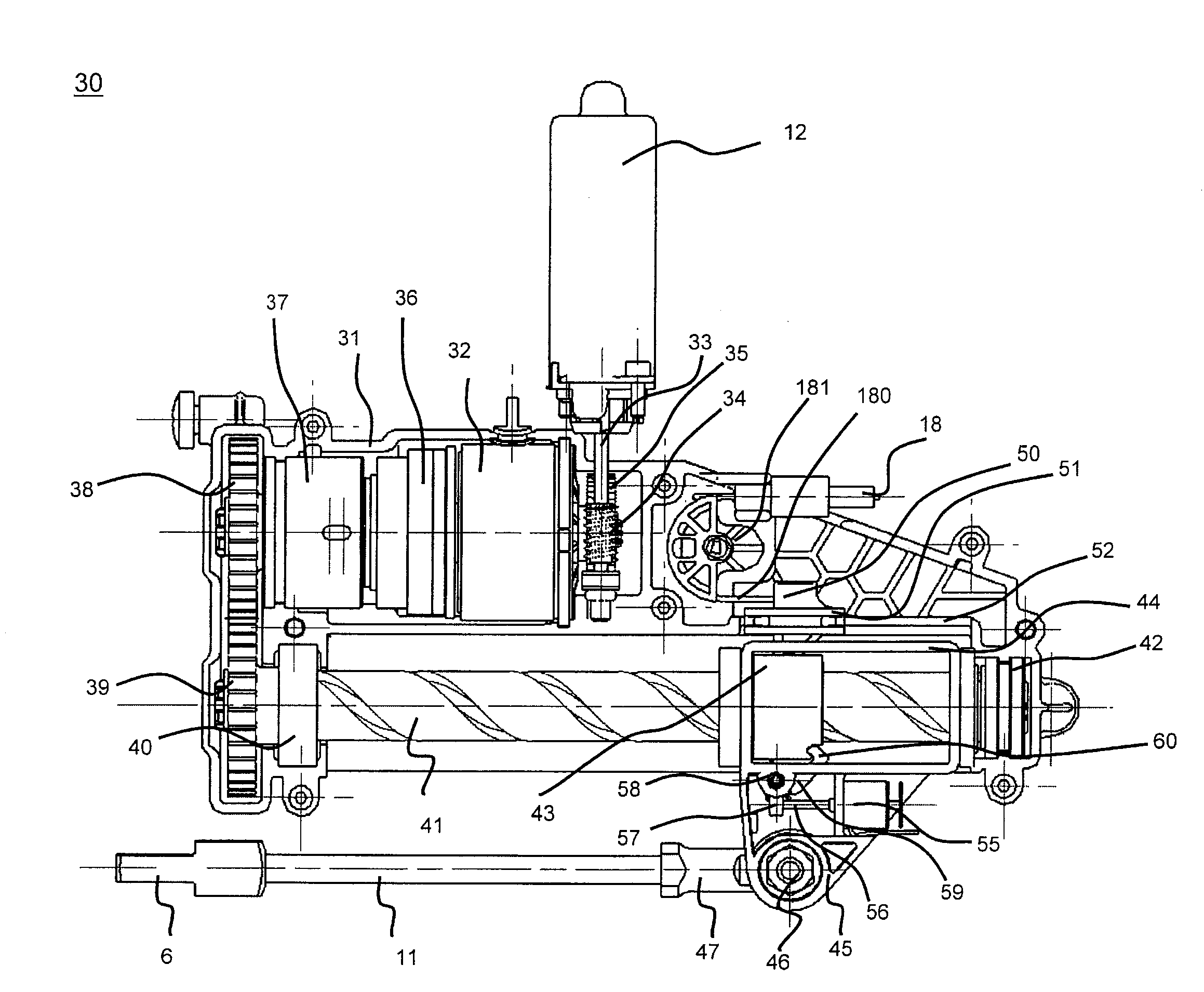 Method and device for controlling the closing movement of a chassis component for vehicles