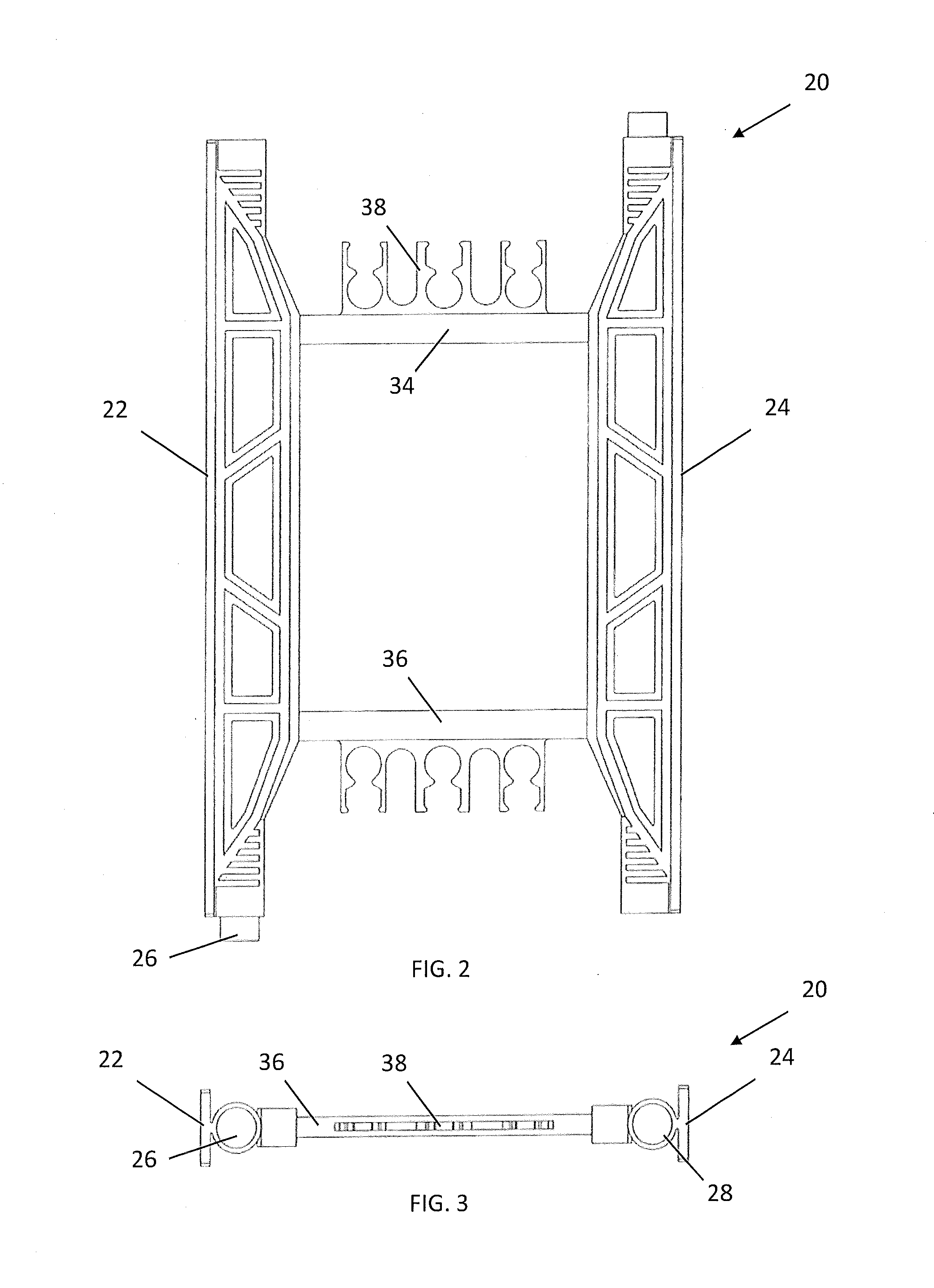 Interlocking web for insulated concrete forms