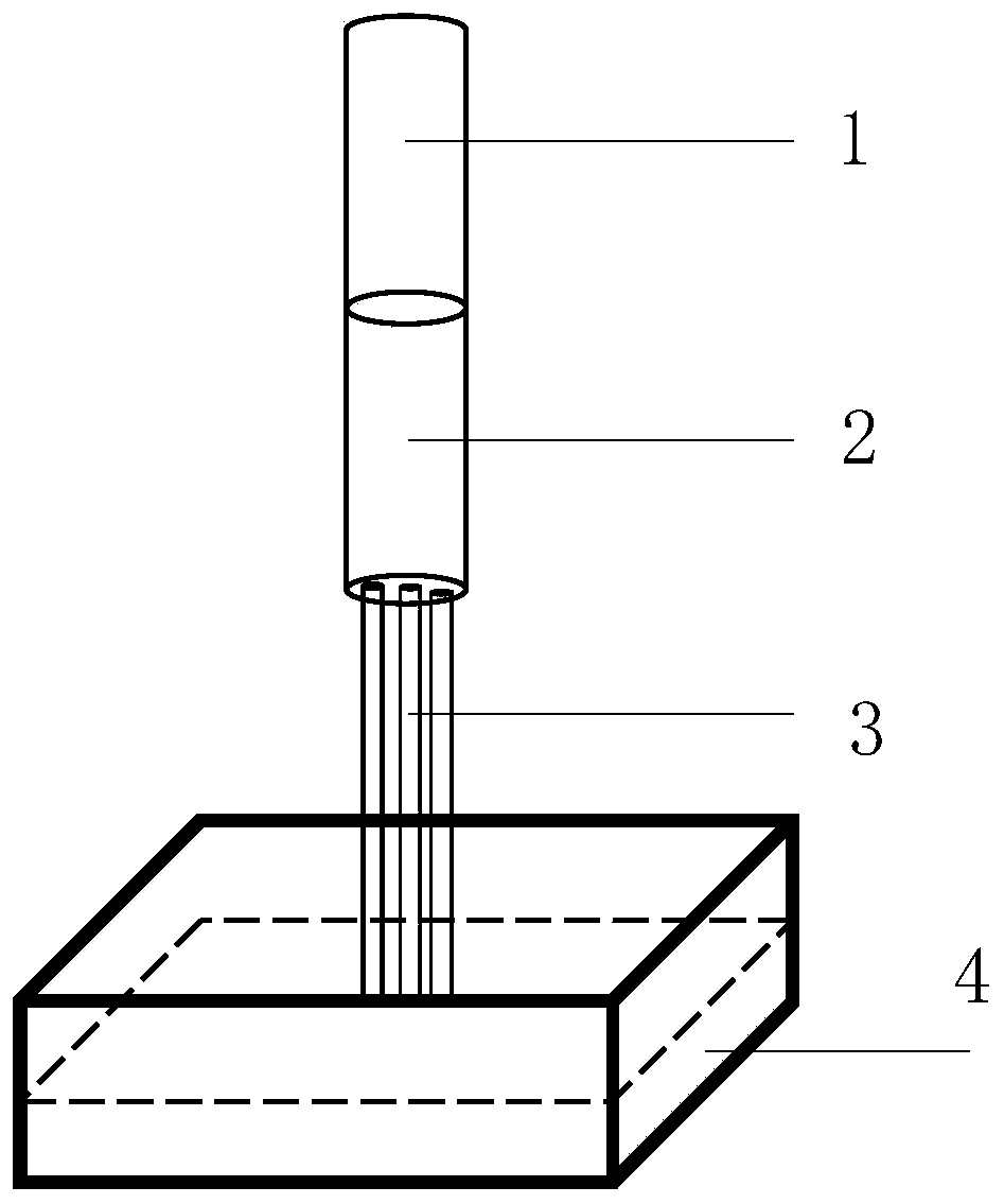 Hollow fiber durability water-repellent finishing method