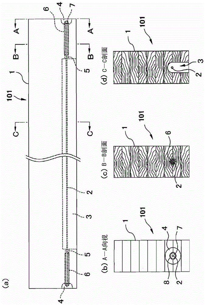 wooden parts assembly