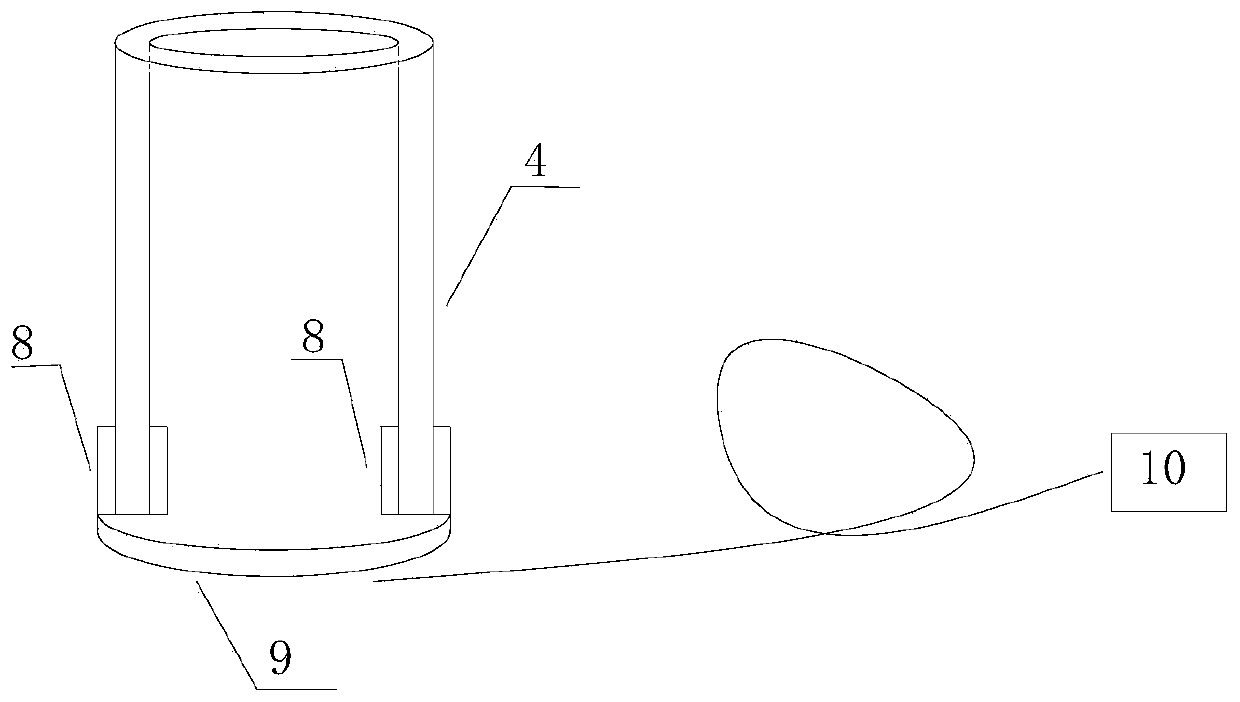 Cleaning device and cleaning method for concrete conduit