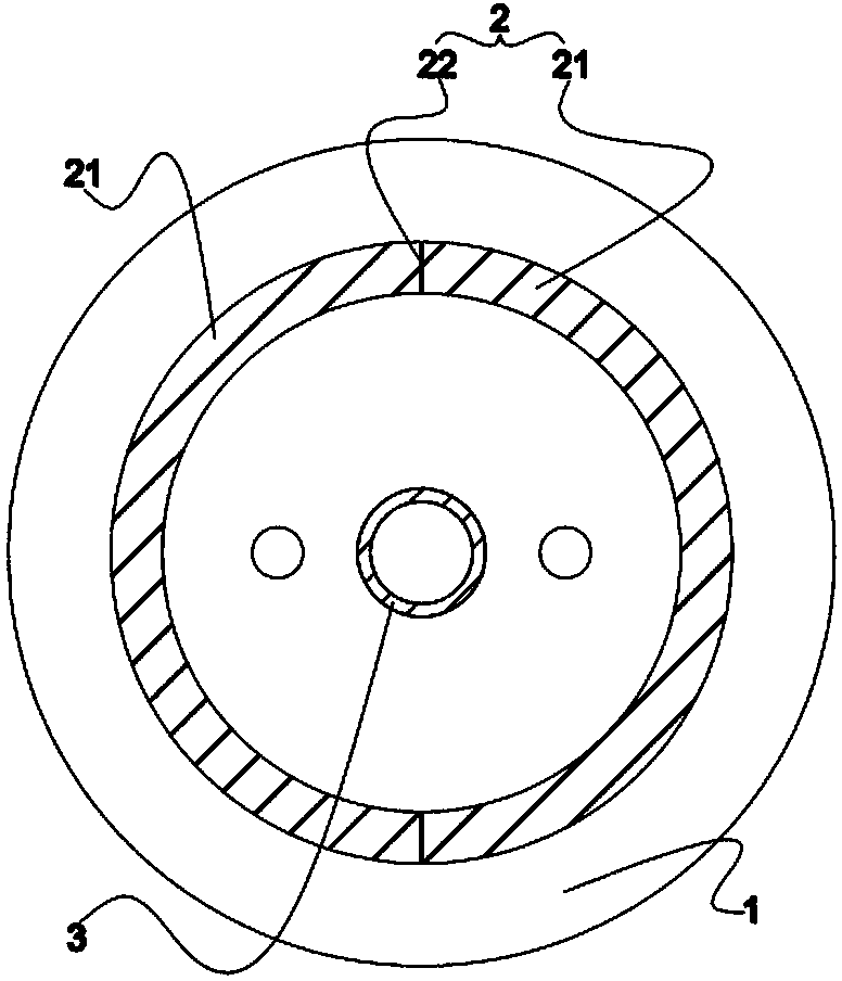 Hollow ingot casting mold and method for casting hollow ingot by using same