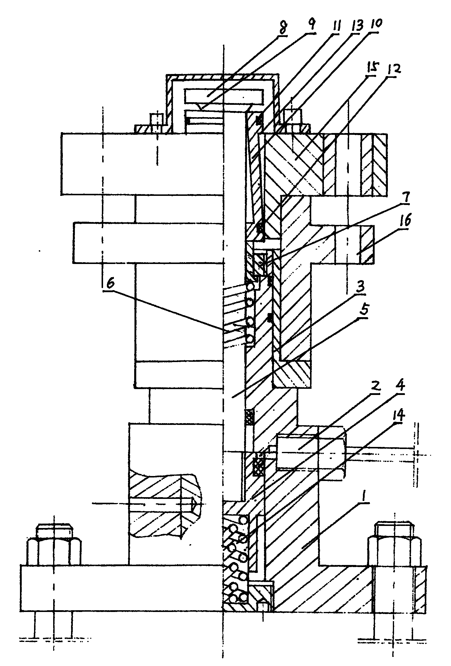 Hand-operated hydraulic press with drilling jig