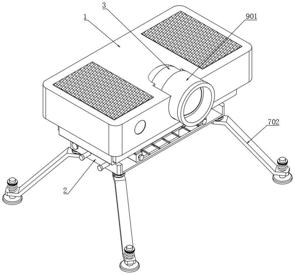 Intelligent projection system for visual communication