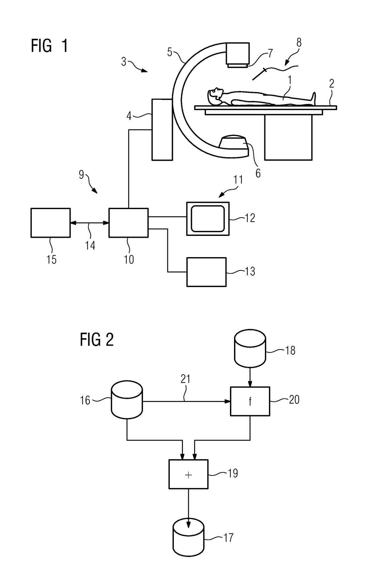 Method for establishing an overlay image to be displayed, display device, computer program, and data medium