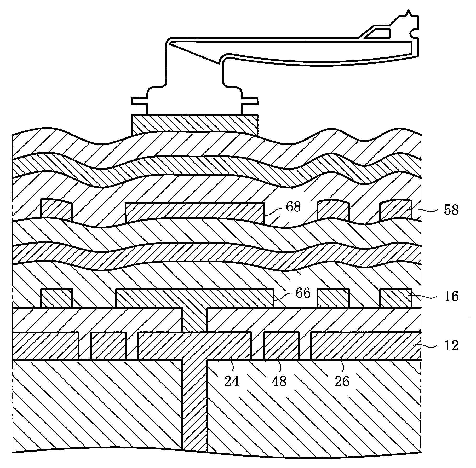 Probe unit substrate