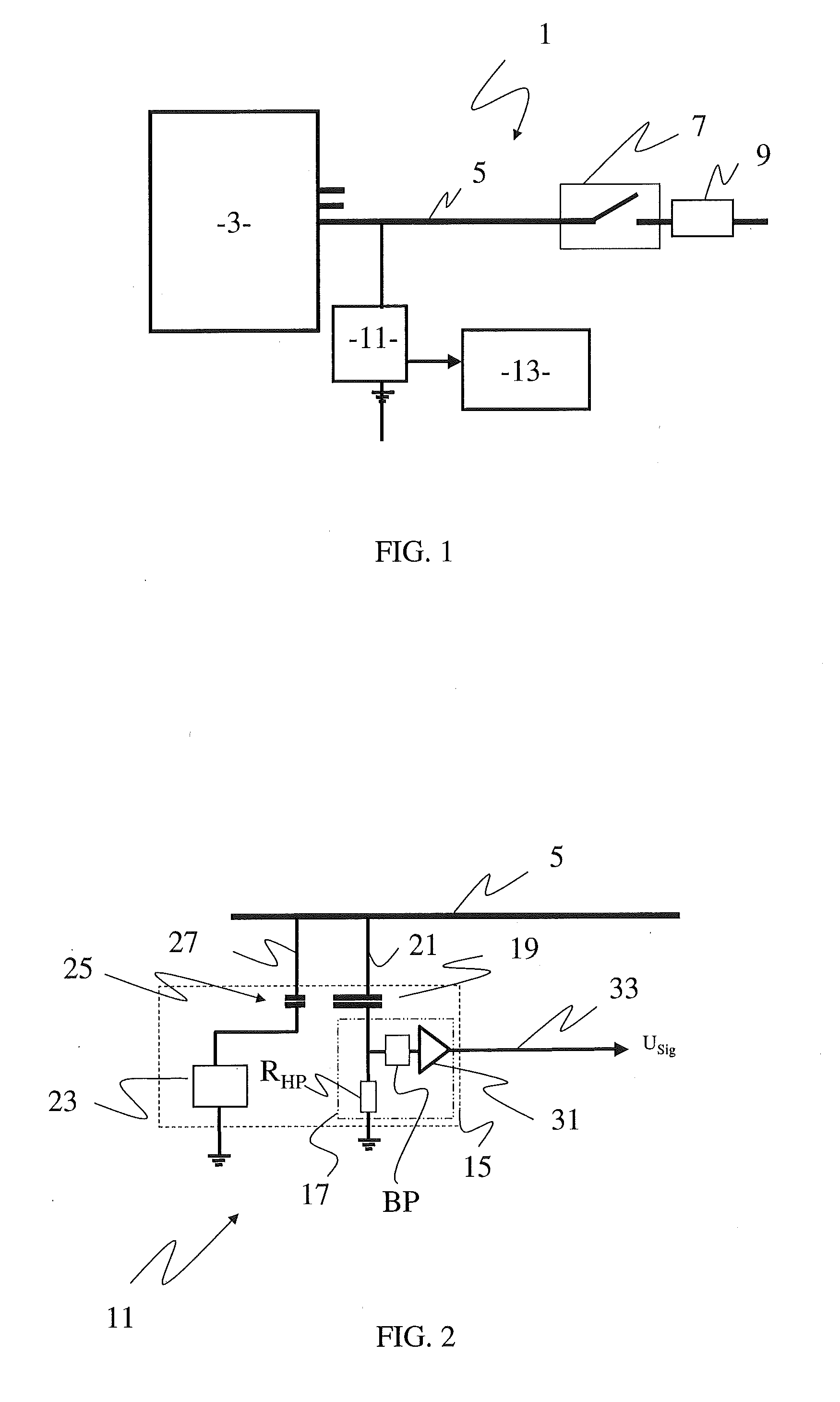 Partial discharge sensor for a high voltage insulation monitoring device