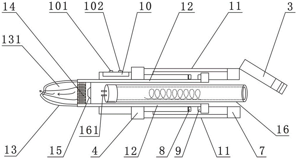 Heating suction device for heating non-burning cigarettes