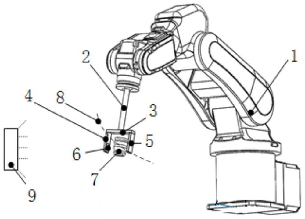 Moving object robust clamping method and clamping system based on speed modulation