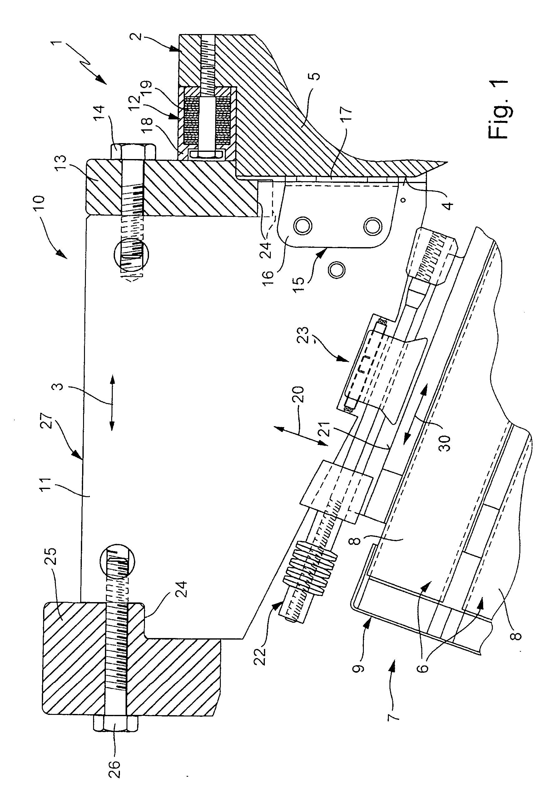 Apparatus for supporting a stator end winding