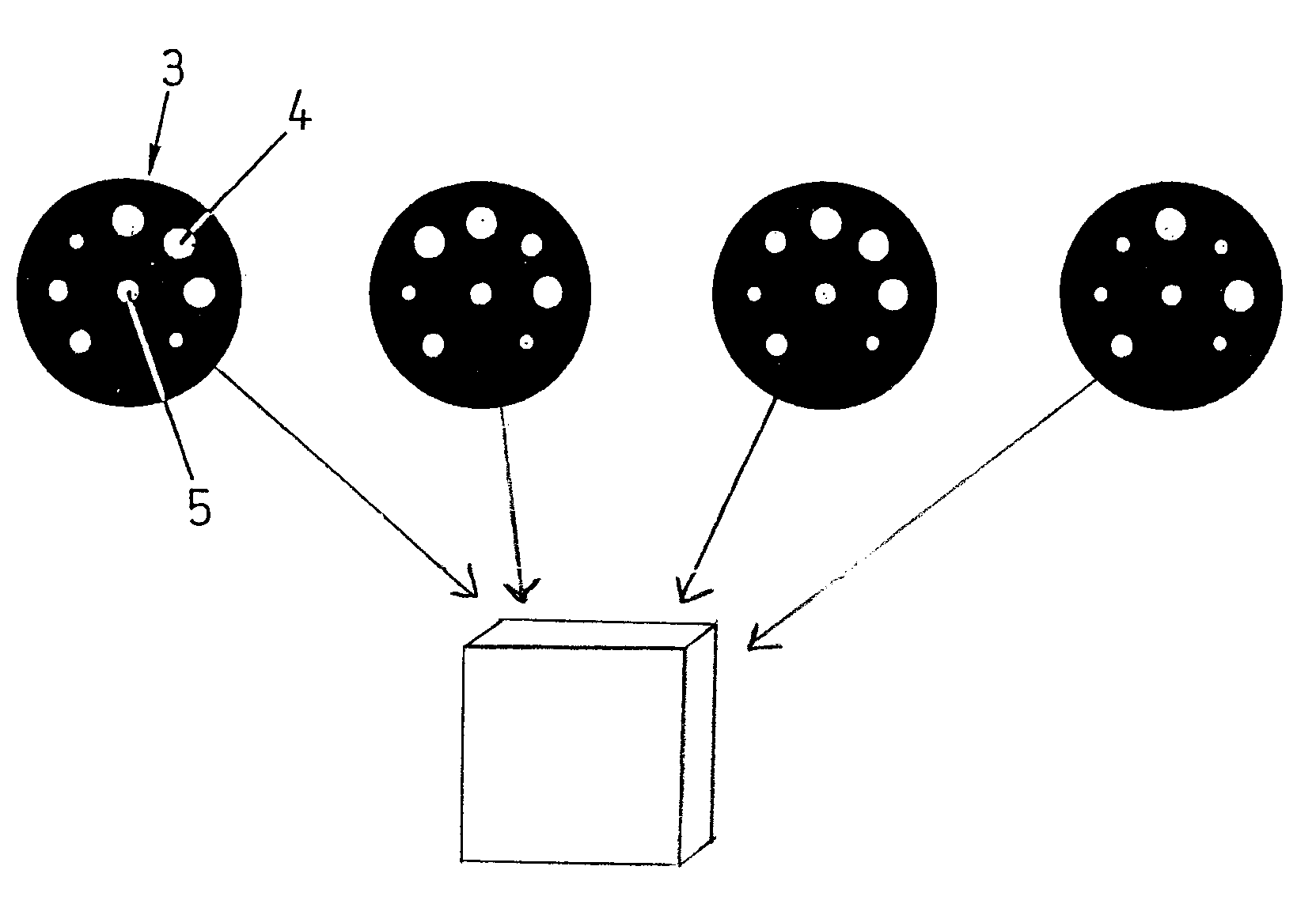 Method for identifying measuring points in an optical measuring system