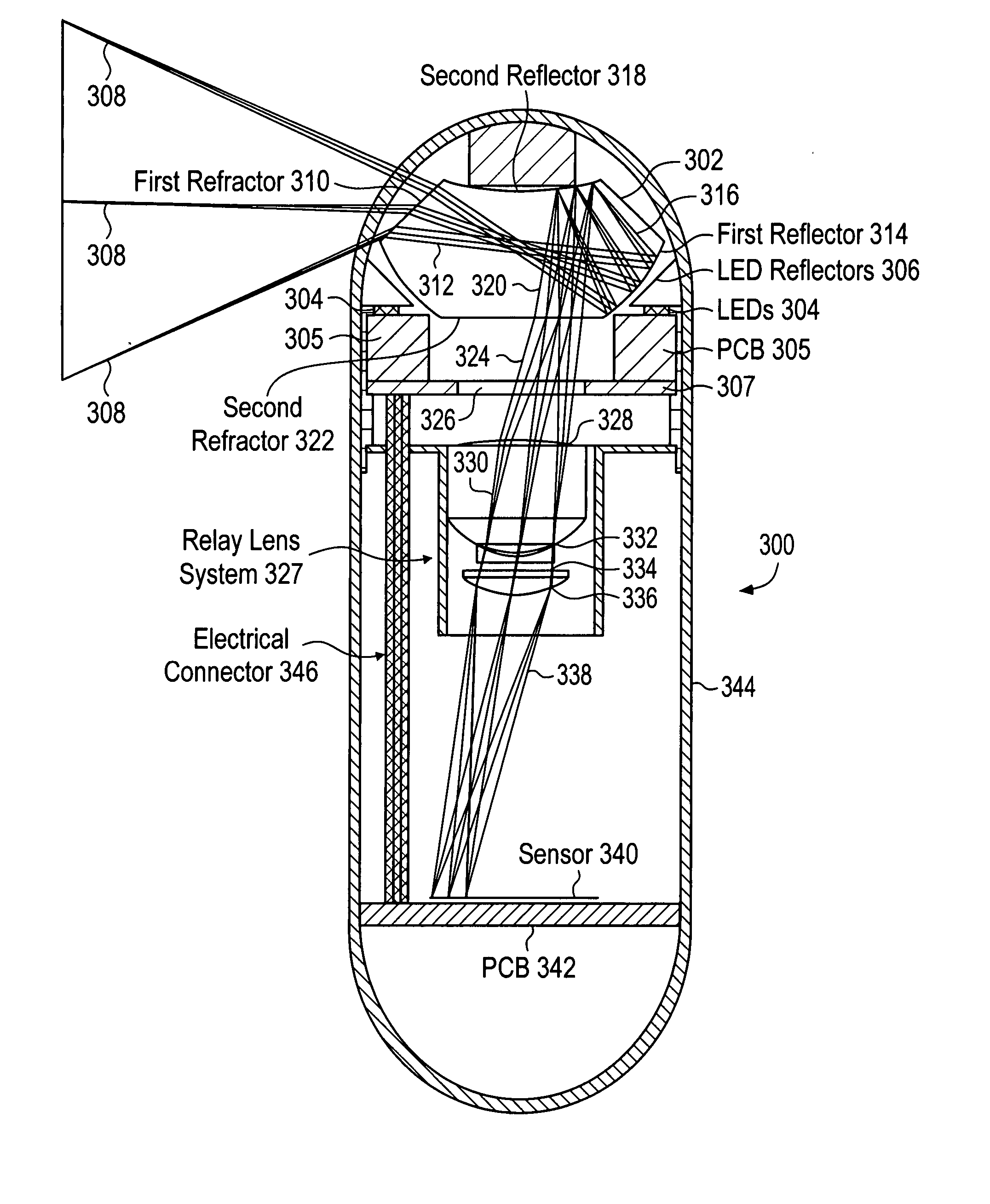 System and method for in vivo imager with stabilizer