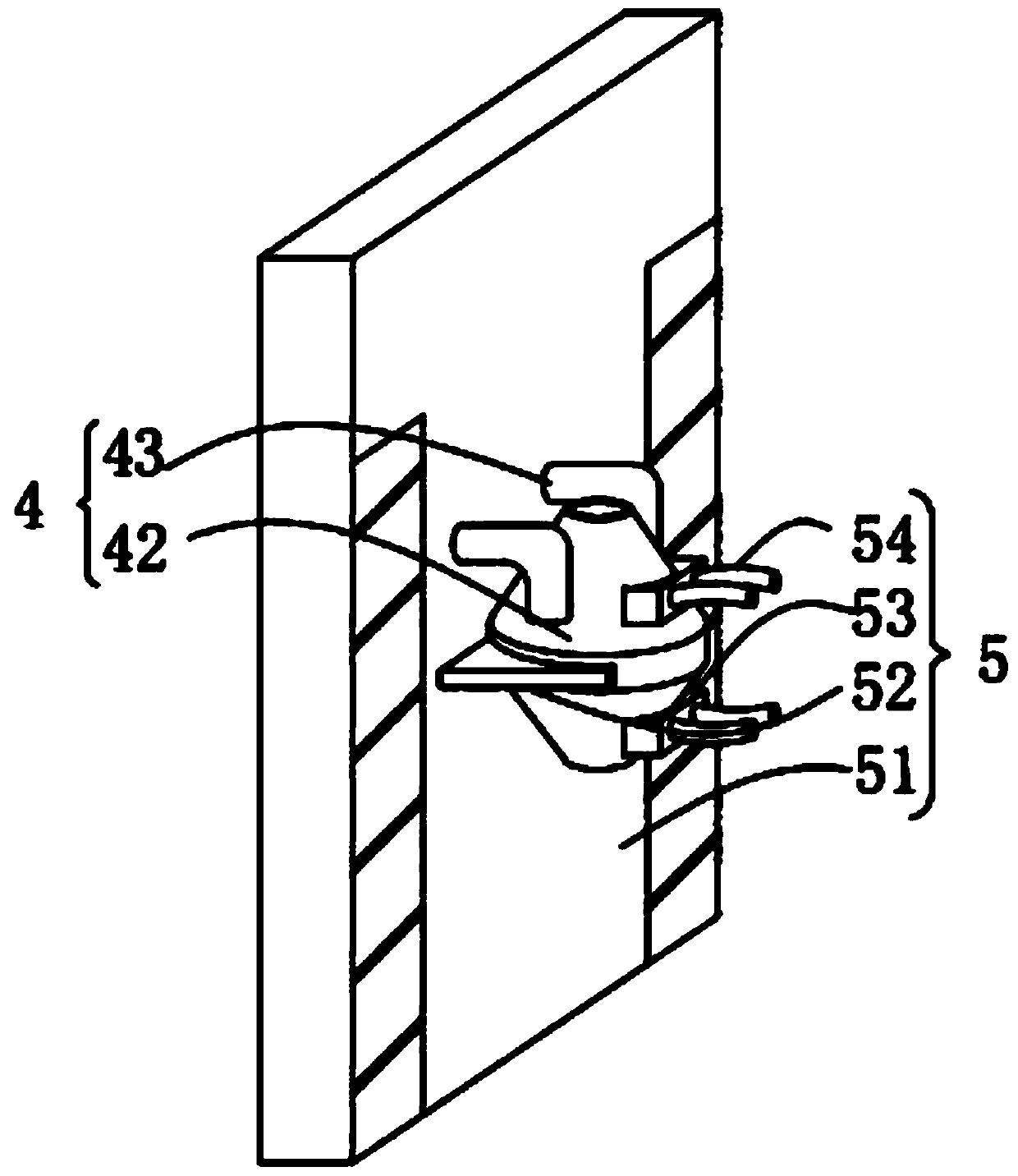 A wire electric discharge cutting device