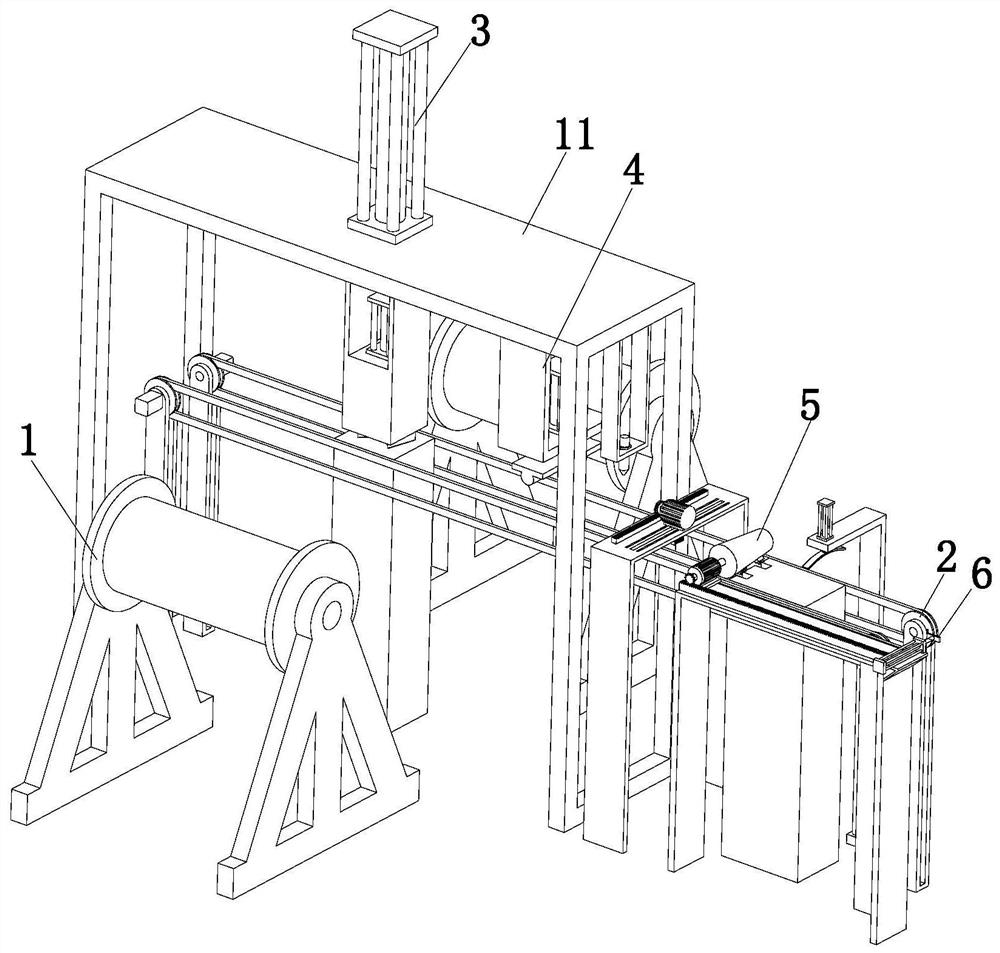 Automatic forming equipment for expandable polyethylene heat insulation cup sleeve