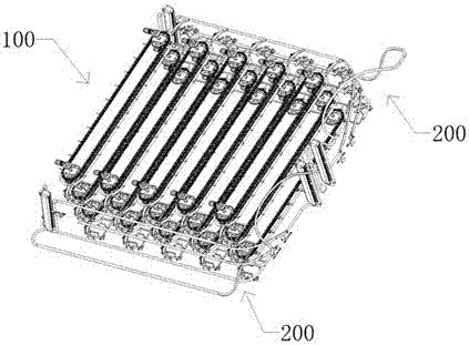 Full-automatic double-display-stand system