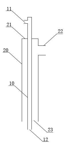 Filling head with air-liquid duplex channel, filling system and method thereof