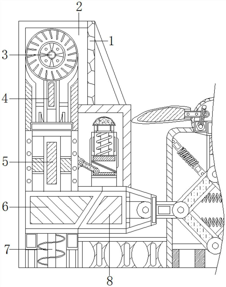 Self-cleaning auxiliary equipment capable of accelerating drainage and improving use efficiency for bathtub