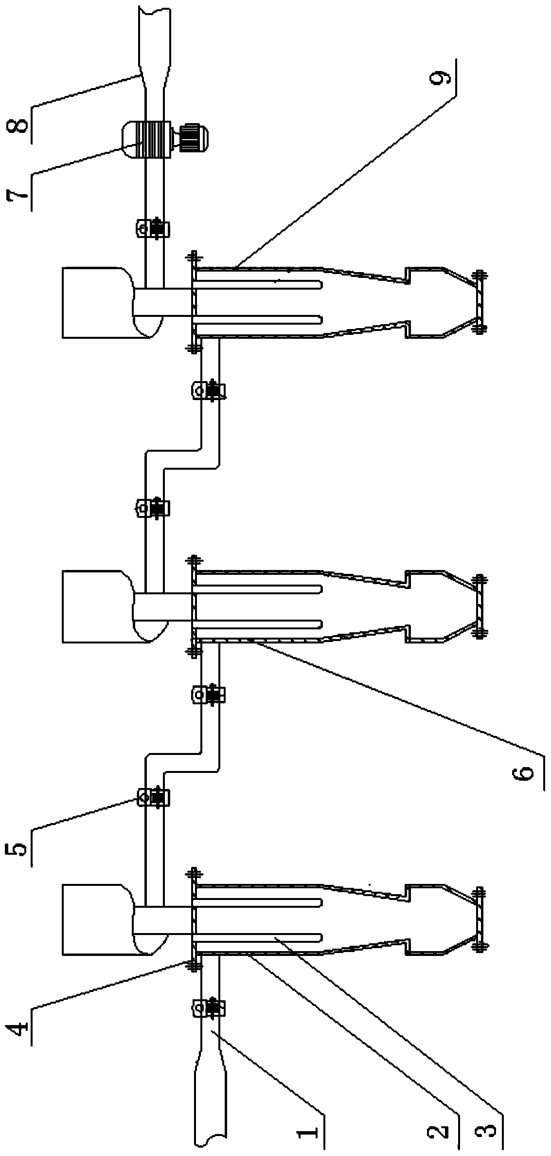 A Claus desulfurization and over-control on-line measurement gas cyclone demisting device