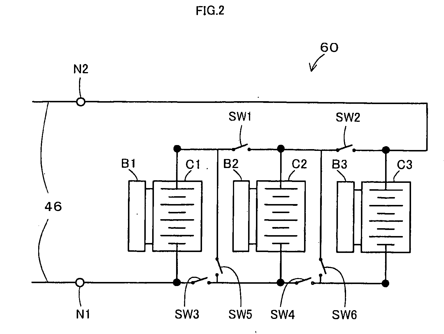 Battery Device, Internal Combustion Engine System Including Battery Device, and Motor Vehicle Equipped with Internal Combustion Engine System