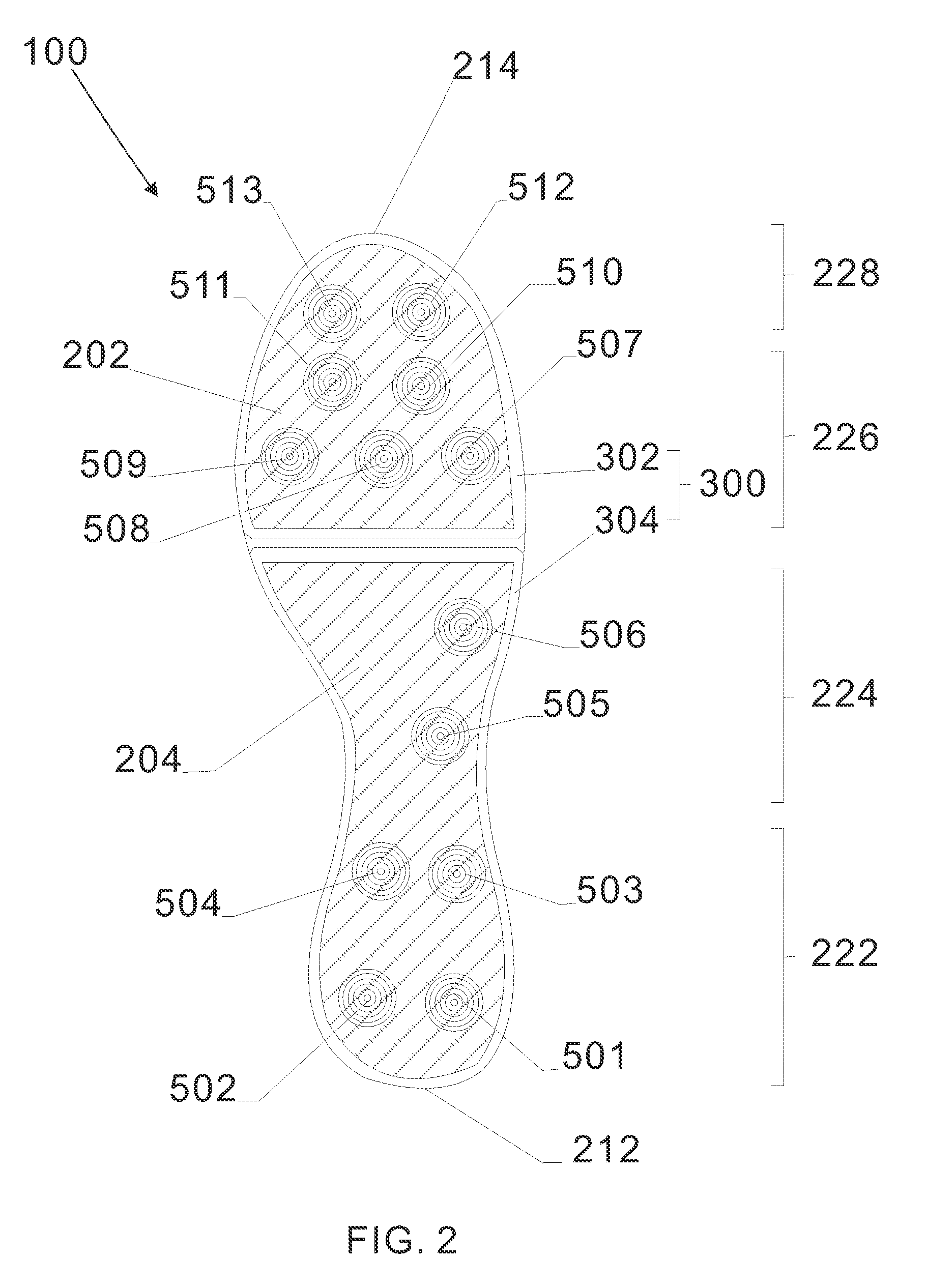 Energy recycling footwear