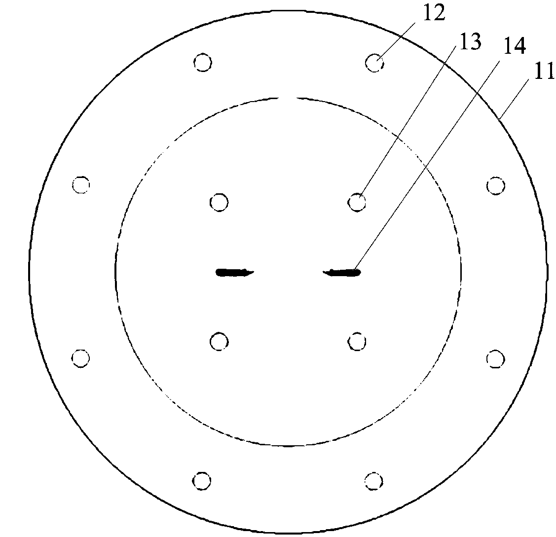 Electronic cannon head and manufacturing method