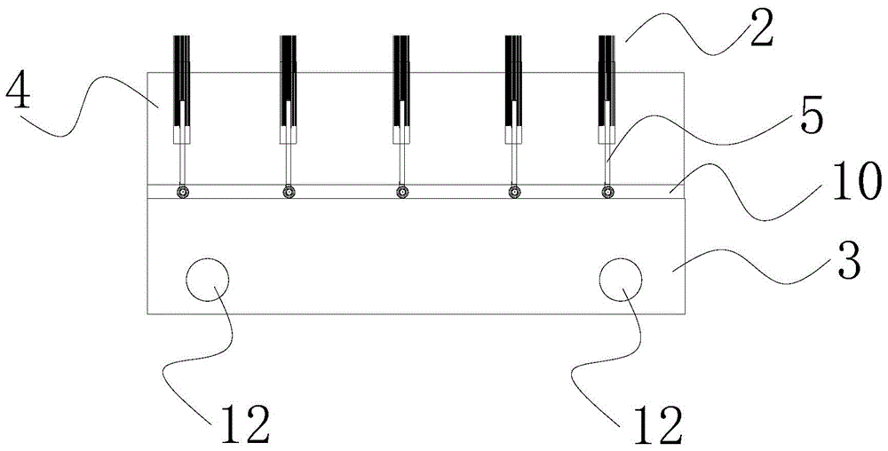 Negative ion emission device and air purifying equipment of negative iron emission device