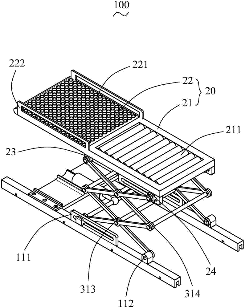 Power battery pack mounting auxiliary mechanism