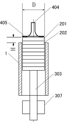 Method for separating and picking up flat lenses and device thereof