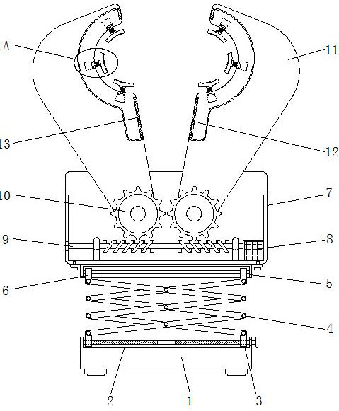 High-voltage wire clamp mounting tool and using method