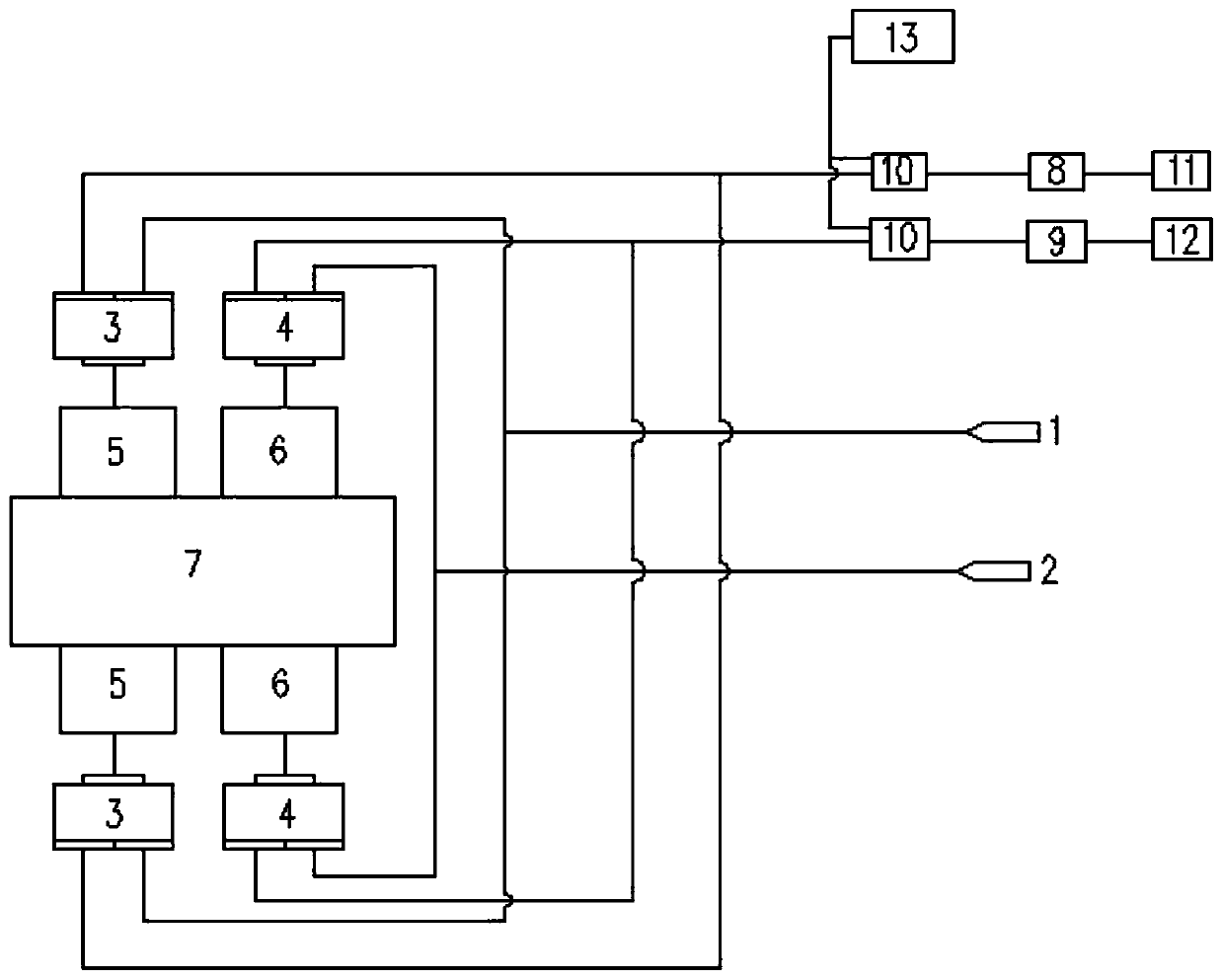 Regenerative heating furnace low NOx combustion system and control method thereof