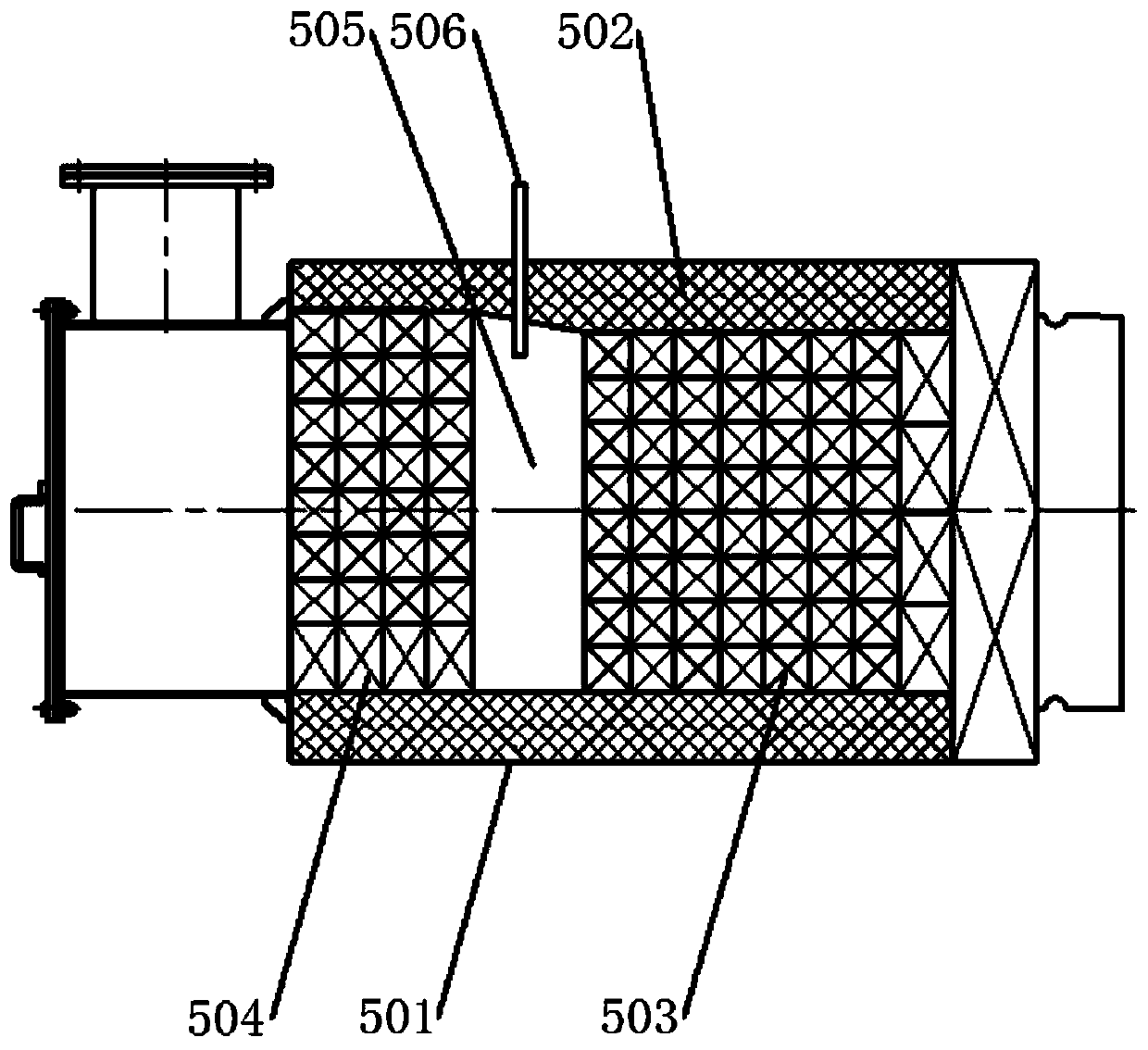 Regenerative heating furnace low NOx combustion system and control method thereof