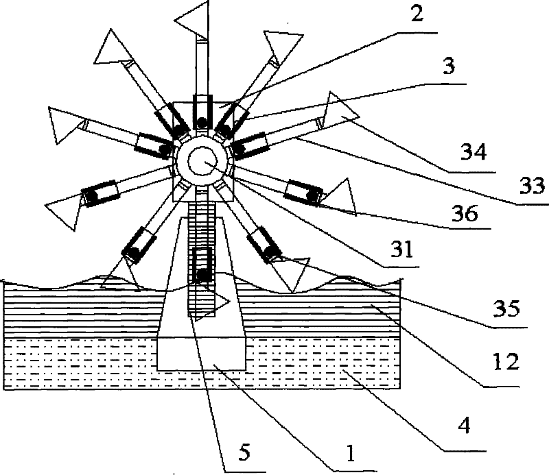 Hydroelectric power generation device for rivers