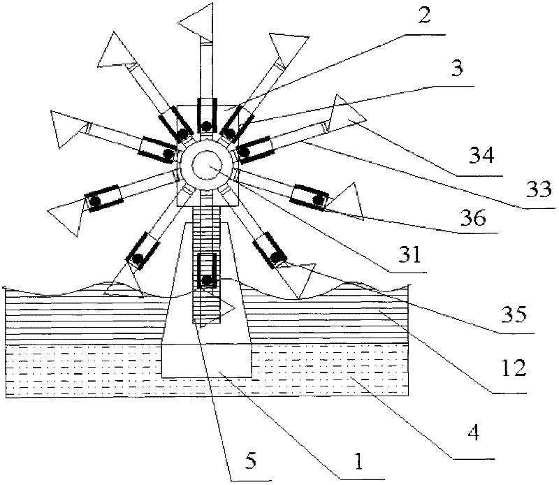 Hydroelectric power generation device for rivers