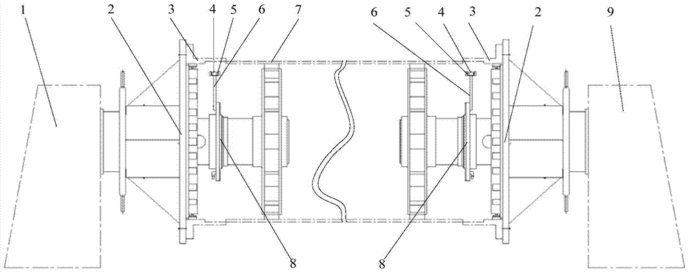 Online detection device and method for cylindrical component butt joint