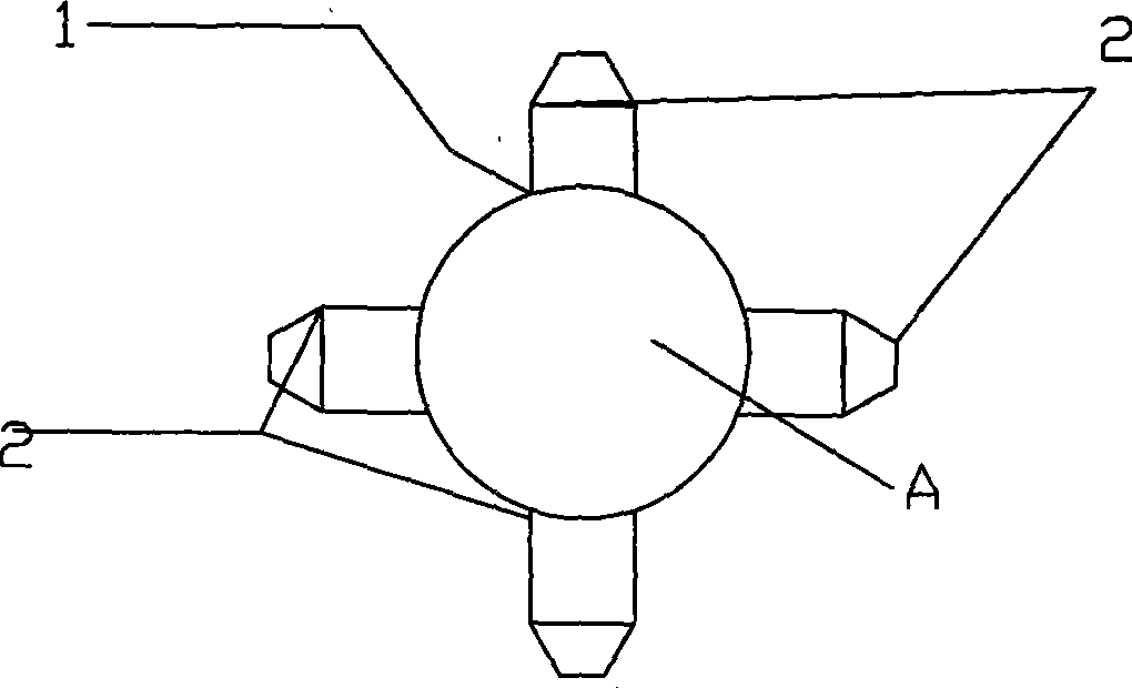 Optimal-friction-resistance cast-in-place pile type and construction method therefor