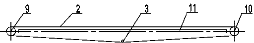 Active feeding conducting bar device of gill box