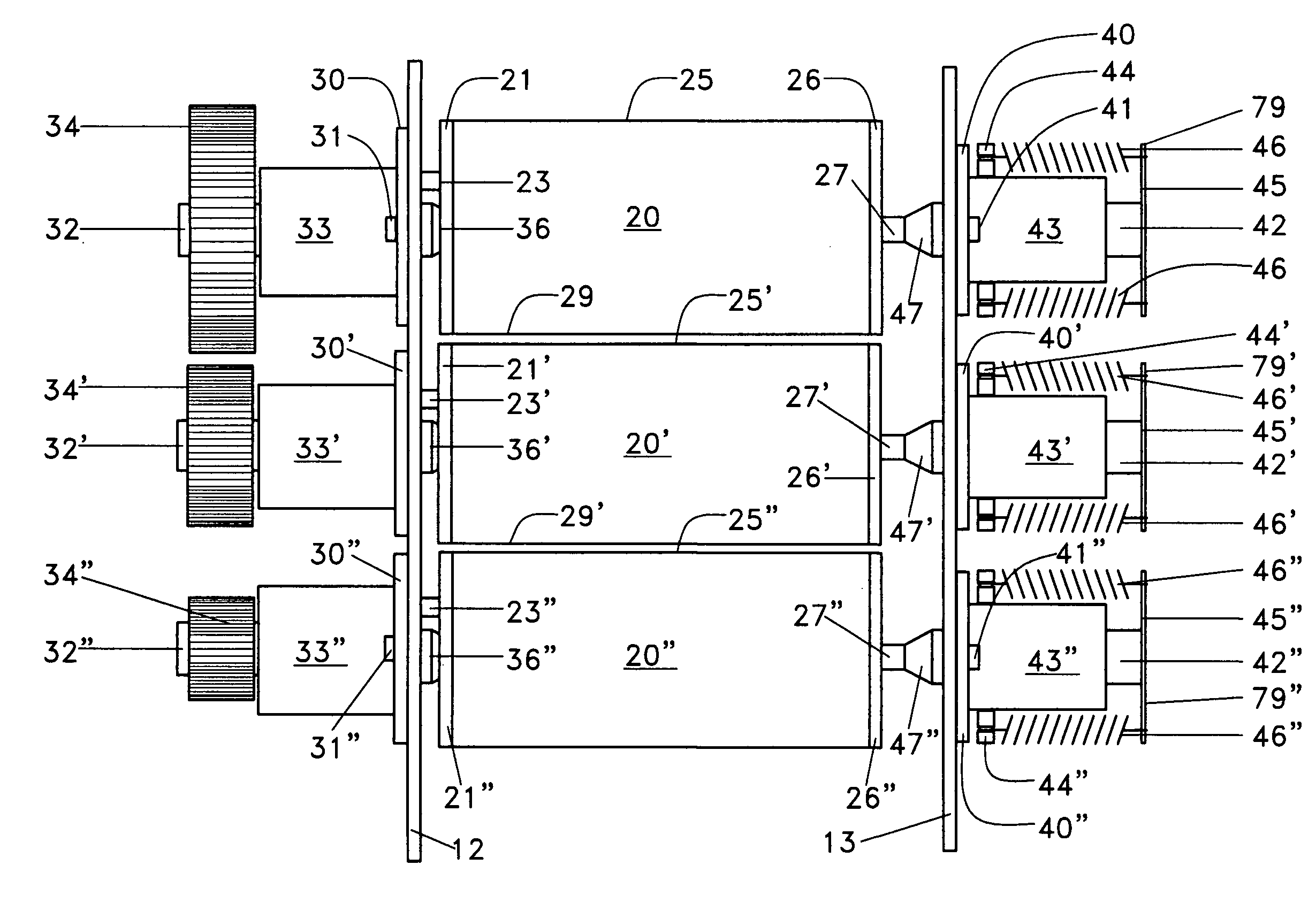 Three roll mill