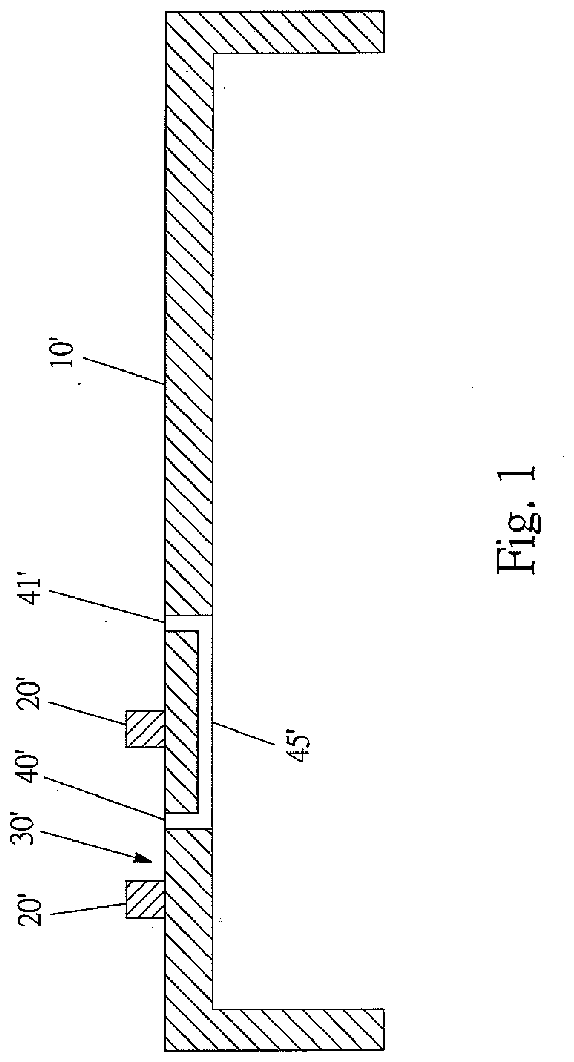 Process for forming a two layer plastic device with textures or drawings thereon and devices made of the same