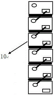 GaN-base LED chip preparation method capable of achieving high-efficient packaging