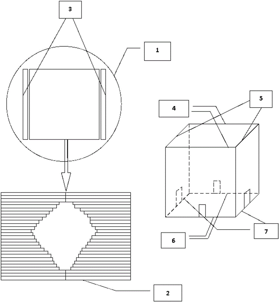 Real-time detecting method and system for multi-leaf collimator blade position of linear accelerator