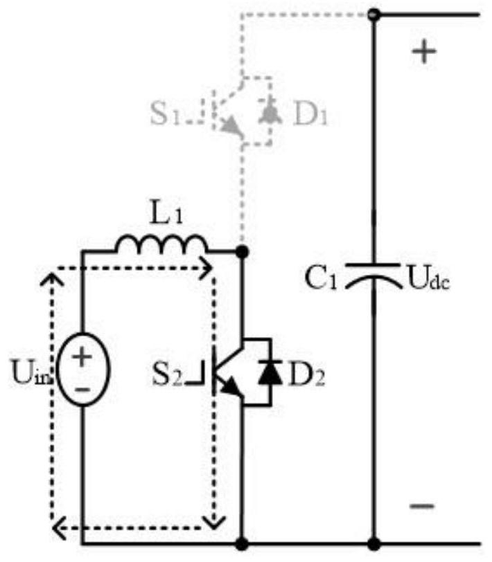 A three-phase switched reluctance motor integrated boost power converter and its control method