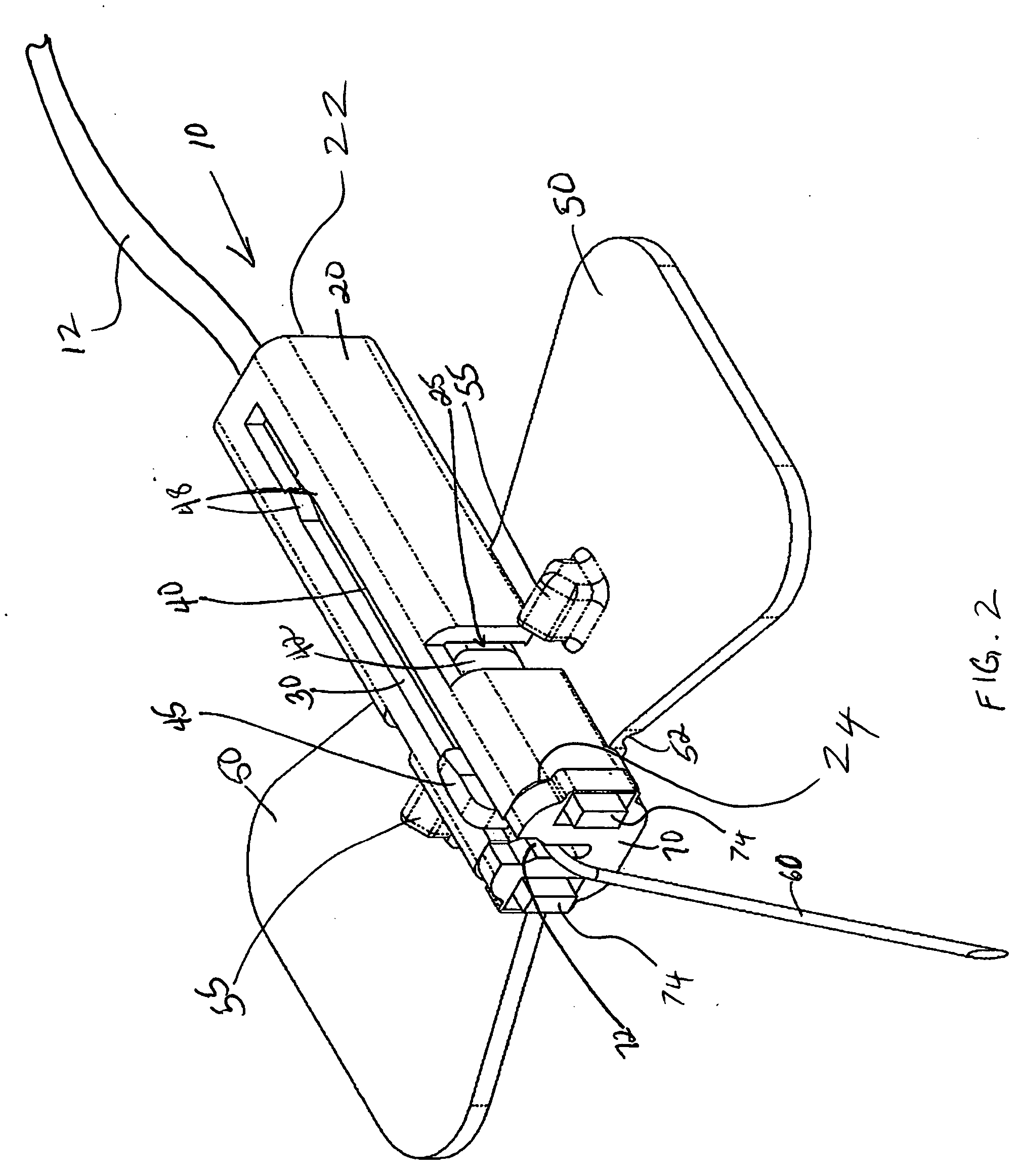 Percutaneous safety needle inserter